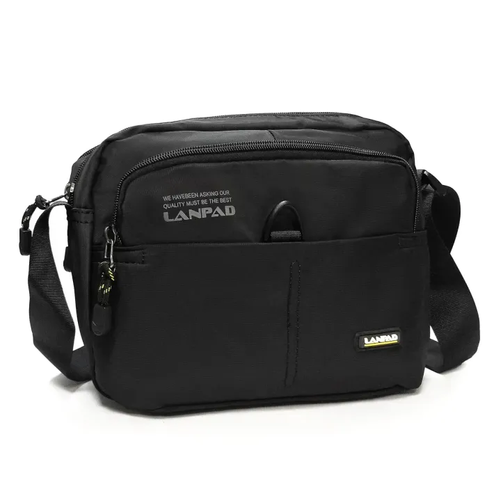 Сумка Мужская Планшет нейлон Lanpad 65349 black