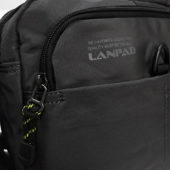Сумка Мужская Планшет нейлон Lanpad 65349 grey