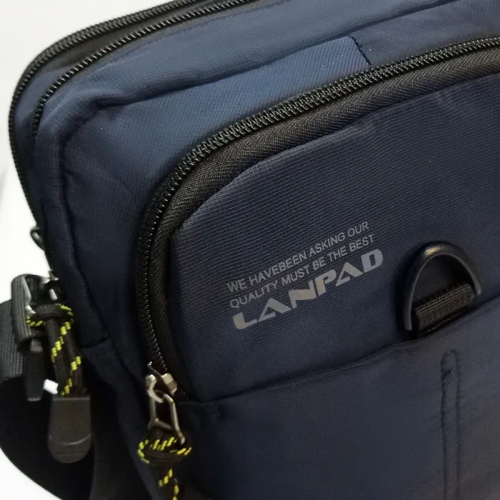 Сумка Мужская Планшет нейлон Lanpad 65350 blue