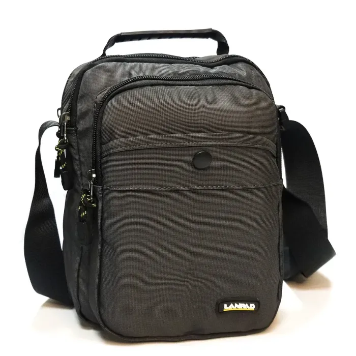 Сумка чоловіча Планшет нейлон Lanpad 15054 grey