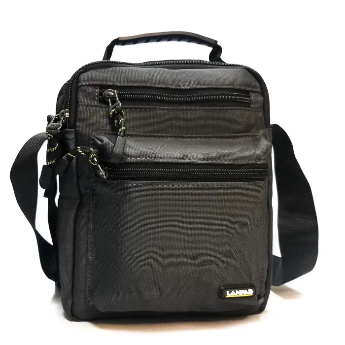 Сумка Мужская Планшет нейлон Lanpad 3791 grey