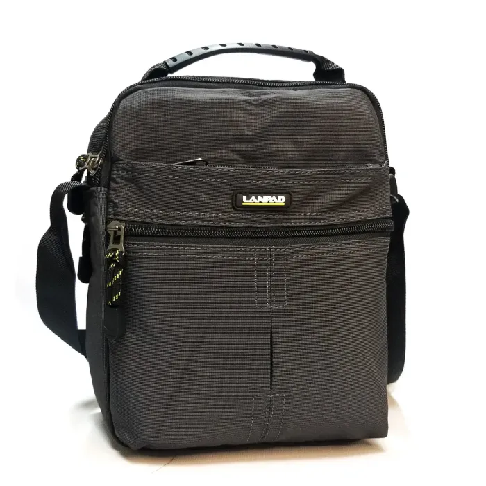 Сумка Мужская Планшет нейлон Lanpad 3788 grey