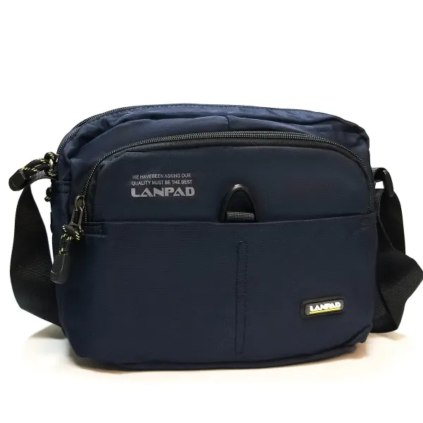 Сумка чоловіча Планшет нейлон Lanpad 65349 blue