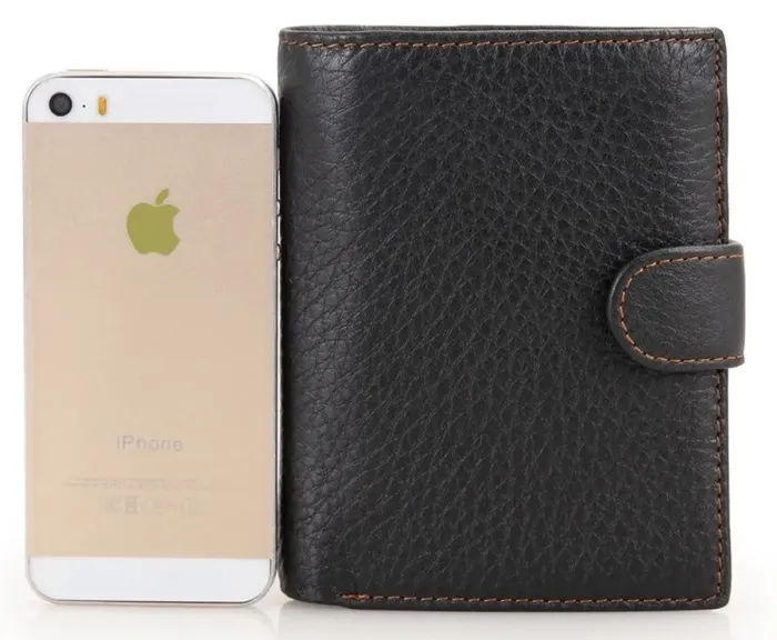 Портмоне чоловіче Vintage 14387 Чорне