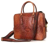 Сумка чоловіча Vintage 14394 Коричнева