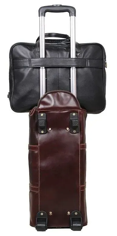 Сумка мужская Vintage 14398 для ноутбука 17 дюймов Черная