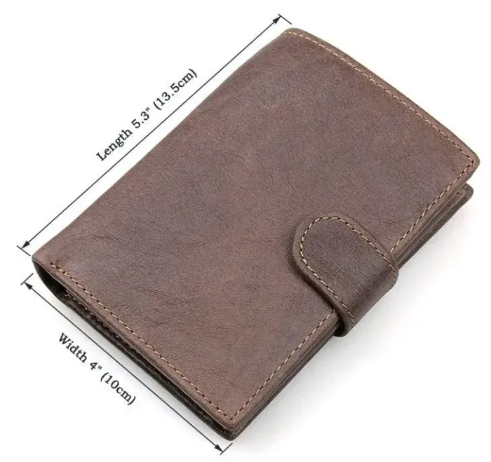 Портмоне чоловіче Vintage 14404 Коричневе
