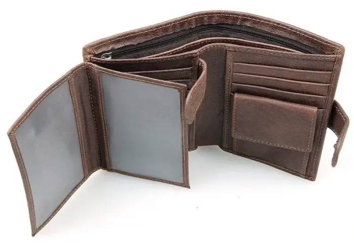 Портмоне чоловіче Vintage 14404 Коричневе