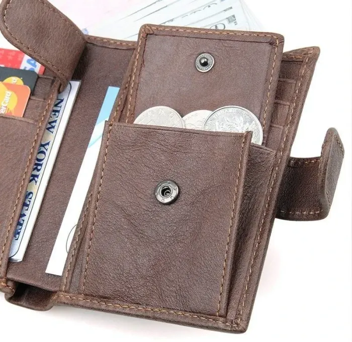 Портмоне чоловіче Vintage 14404 Коричневе