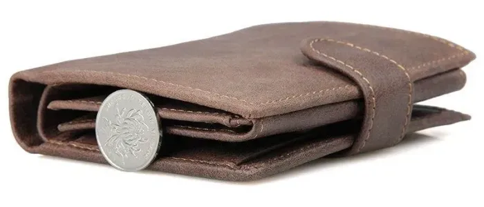 Портмоне чоловіче Vintage 14404 Коричневе