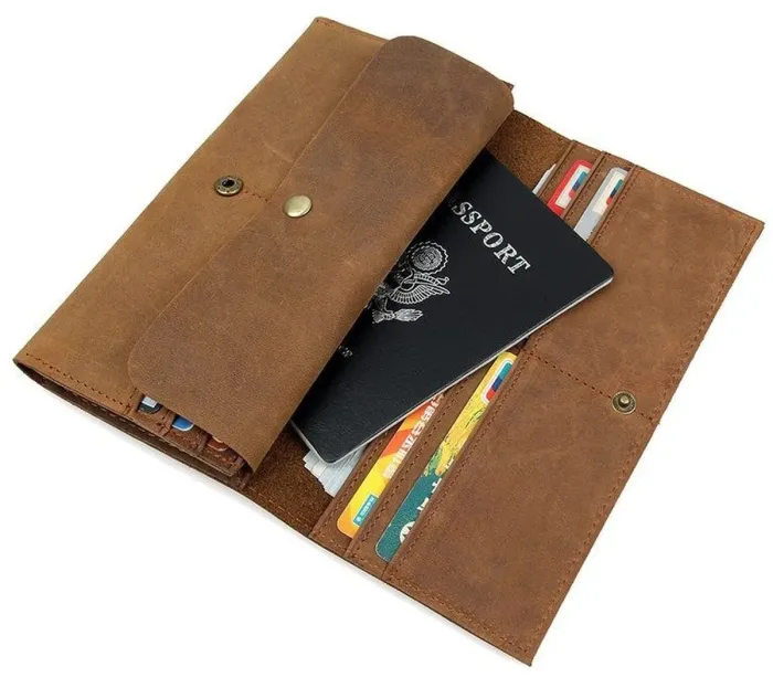 Гаманець Vintage 14406 Коричневий