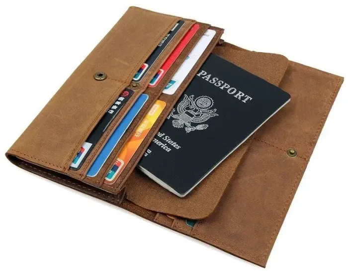 Гаманець Vintage 14406 Коричневий