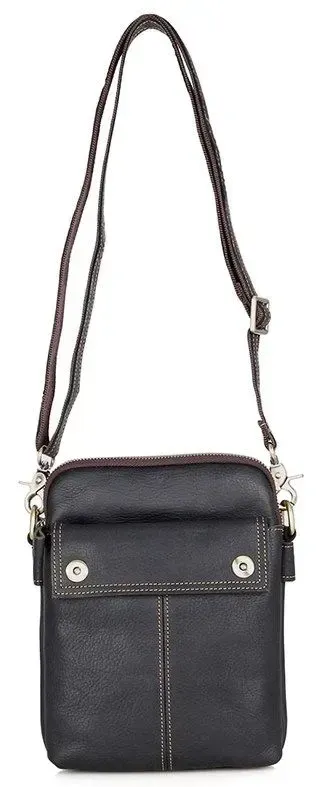 Сумка чоловіча Vintage 14408 Чорна