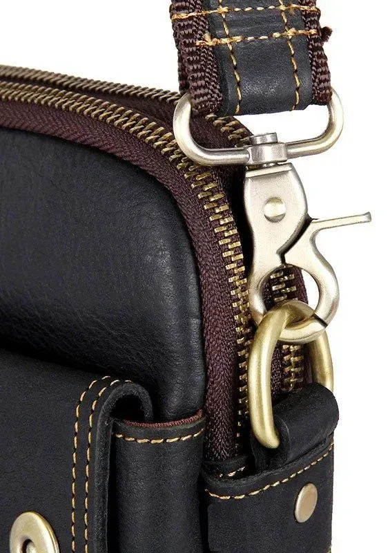 Сумка чоловіча Vintage 14408 Чорна