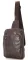 Сумка чоловіча Vintage 14415 Коричнева