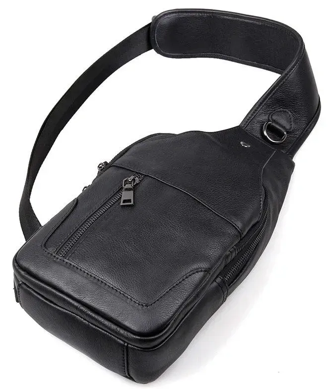 Сумка чоловіча Vintage 14414 Чорна