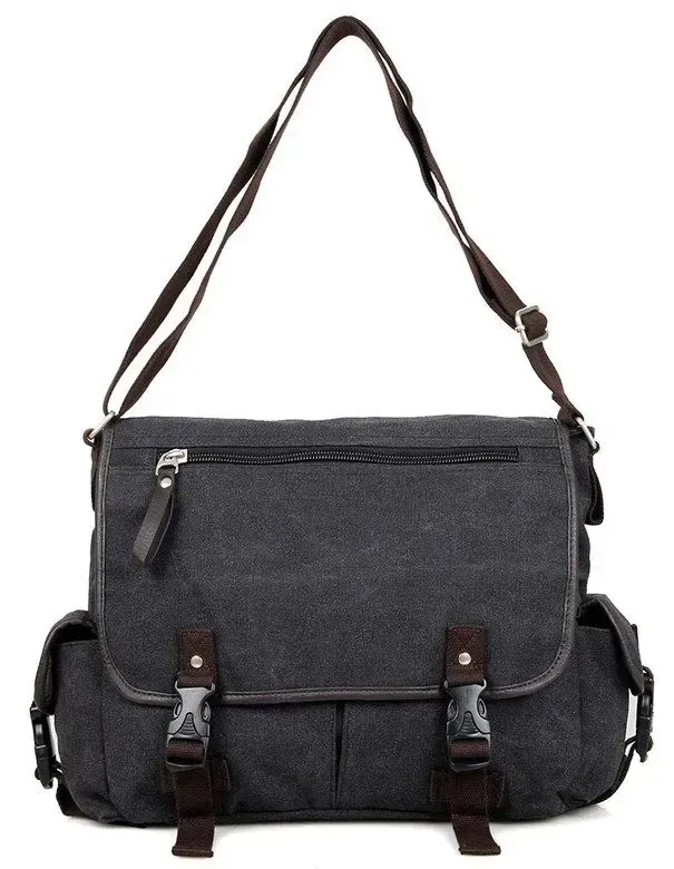 Сумка чоловіча Vintage 14413 сіра