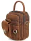 Сумка чоловіча Vintage 14416 у вінтажному стилі Коричнева