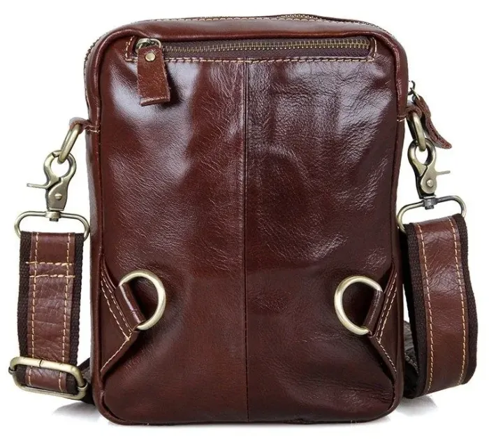Сумка чоловіча Vintage 14417 Коричнева