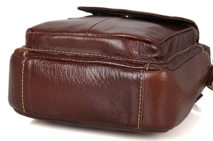 Сумка чоловіча Vintage 14417 Коричнева