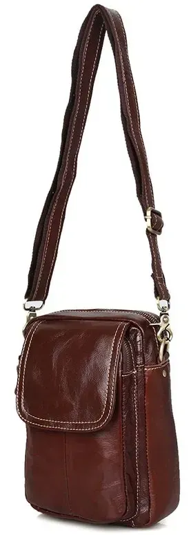 Сумка чоловіча Vintage 14417 Коричнева