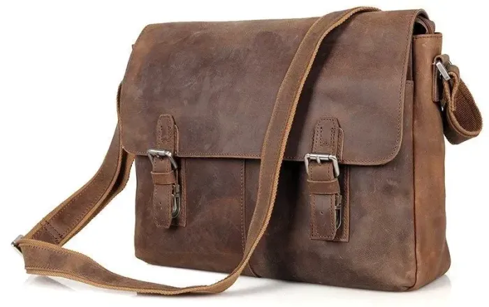 Сумка мужская Vintage 14420 Коричневая