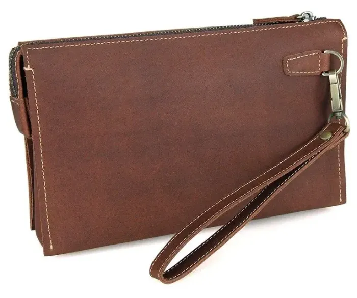 Чоловічий клатч Vintage 14423 Коричневий