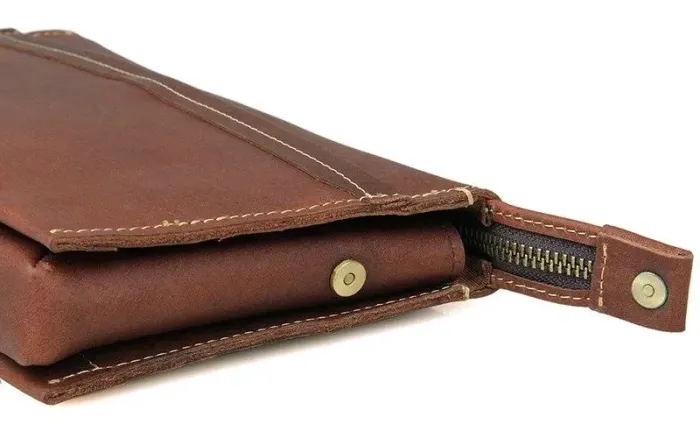 Чоловічий клатч Vintage 14423 Коричневий