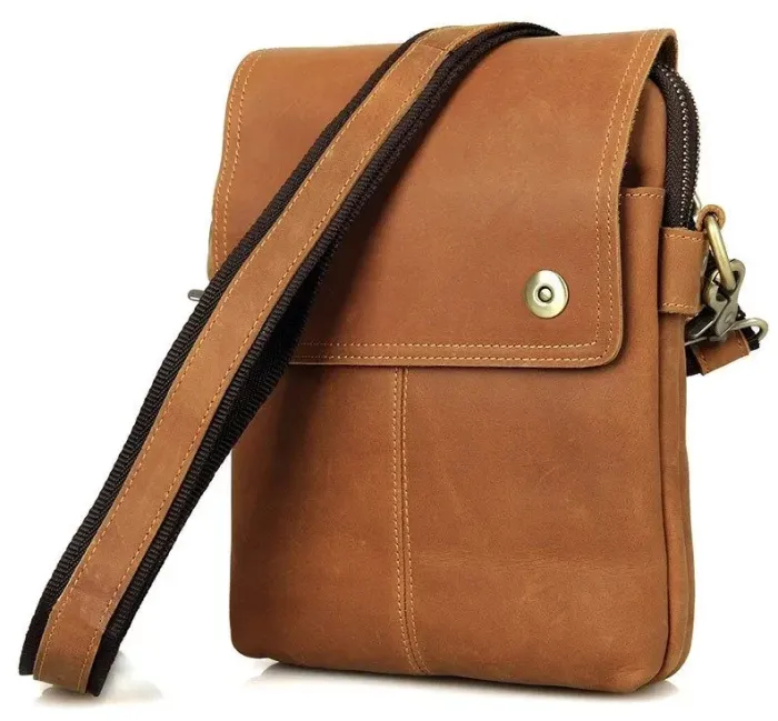 Сумка чоловіча Vintage 14424 Коричнева