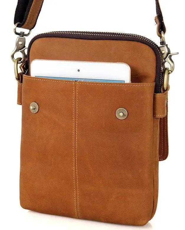 Сумка чоловіча Vintage 14424 Коричнева