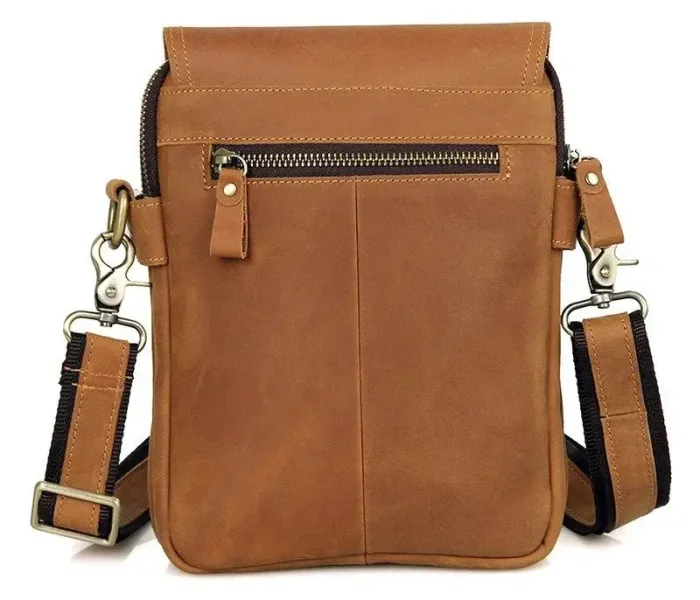 Сумка чоловіча Vintage 14424 Коричнева