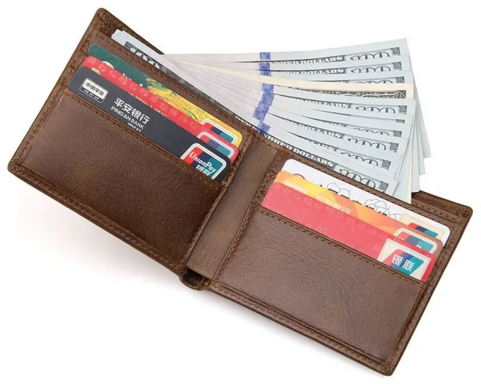 Гаманець чоловічий Vintage 14428 Коричневий