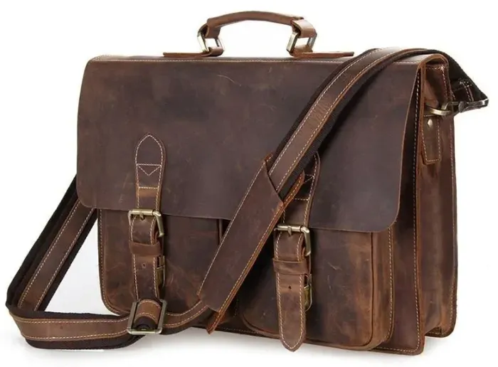 Портфель Vintage 14430 вінтажна шкіра Коричневий