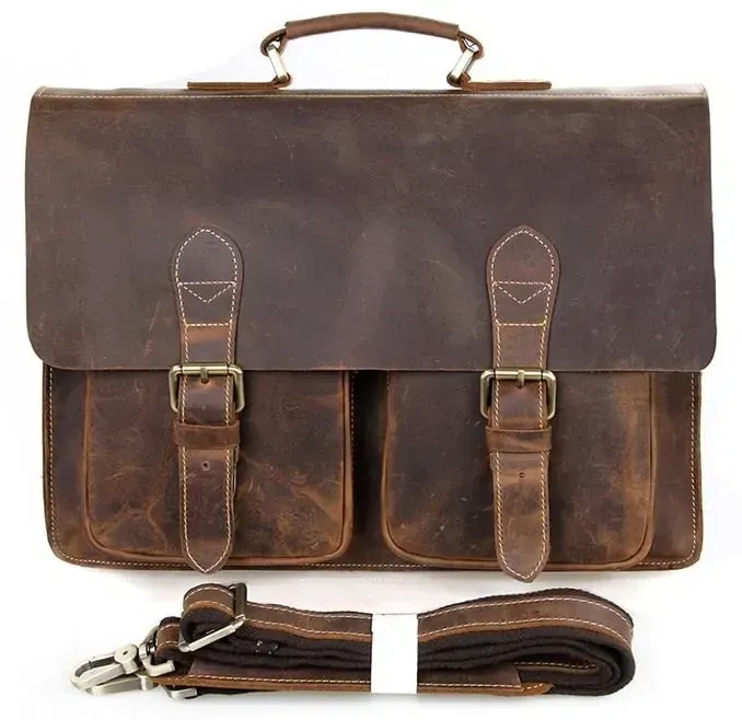 Портфель Vintage 14430 вінтажна шкіра Коричневий