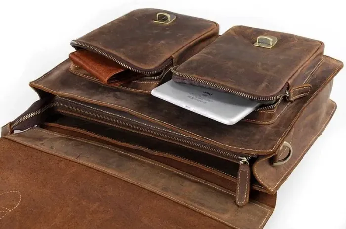 Портфель Vintage 14430 вінтажна шкіра Коричневий