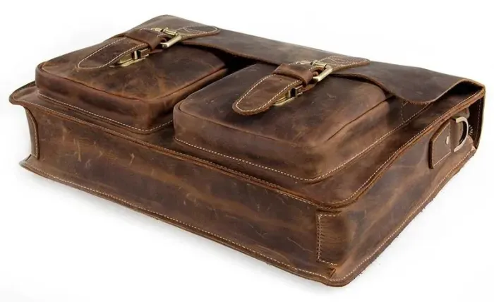 Портфель Vintage 14430 вінтажна шкіра Коричневий