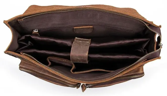 Портфель Vintage 14430 вінтажна шкіра Коричневий