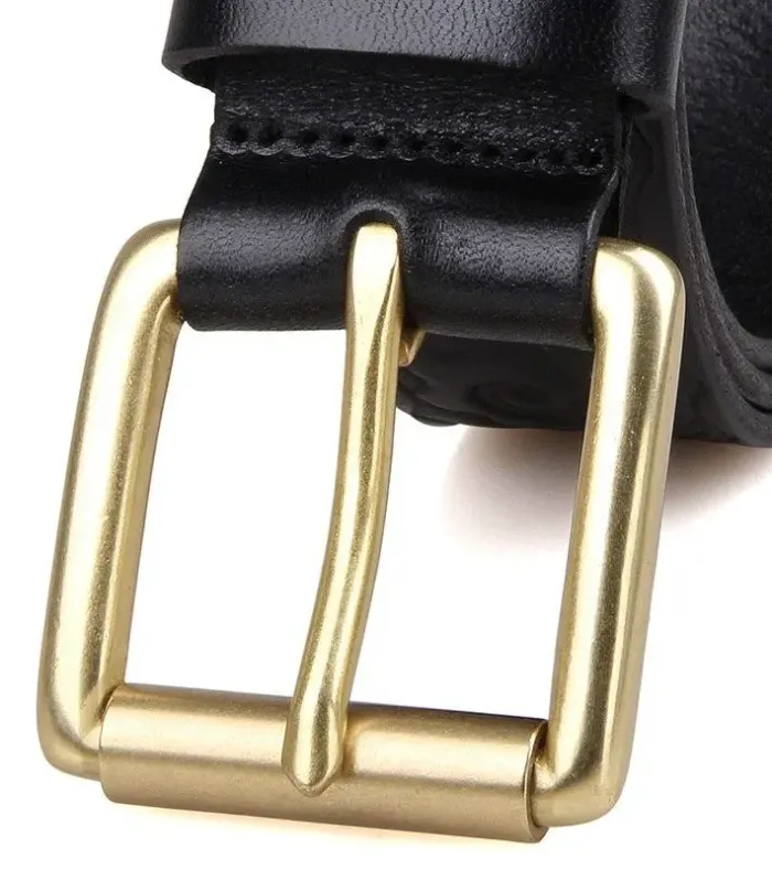 Ремінь чоловічий Vintage 14433 Чорний