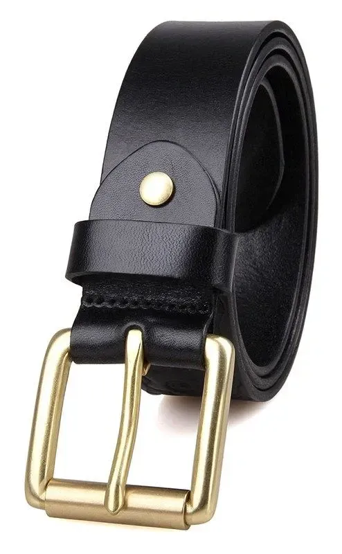 Ремінь чоловічий Vintage 14433 Чорний