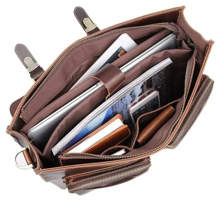 Портфель Vintage 14434 Коричневий