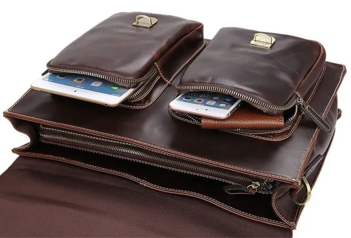 Портфель Vintage 14434 Коричневий