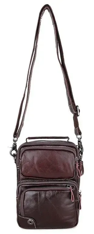 Сумка чоловіча Vintage 14435 Коричнева