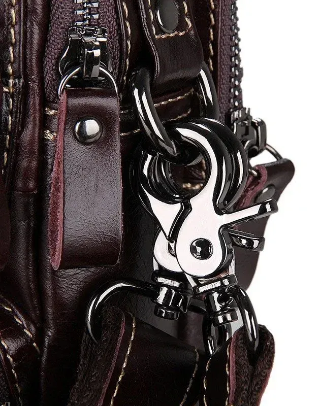 Сумка чоловіча Vintage 14435 Коричнева