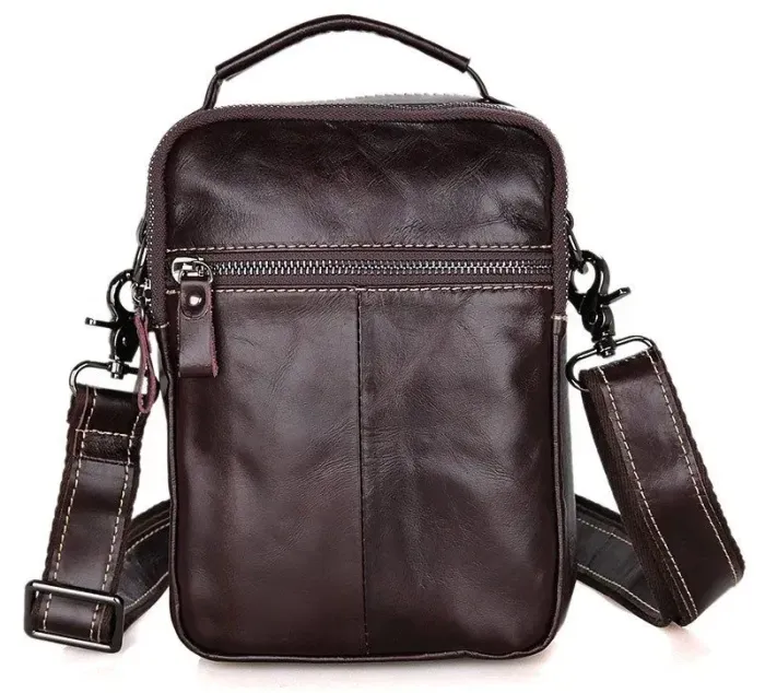 Сумка чоловіча Vintage 14435 Коричнева