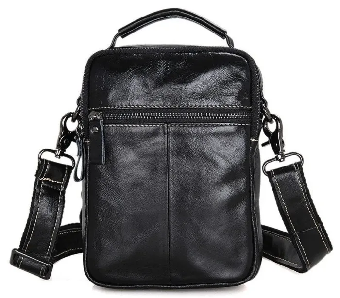 Сумка чоловіча Vintage 14437 Чорна