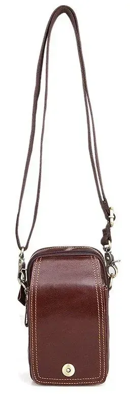 Сумка чоловіча Vintage 14438 Коричнева