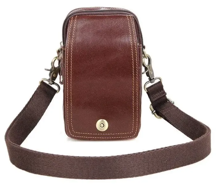 Сумка чоловіча Vintage 14438 Коричнева