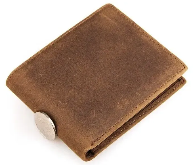 Гаманець чоловічий Vintage 14439 Коричневий