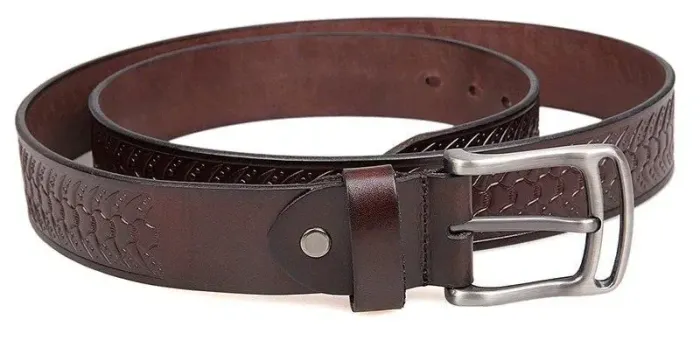 Ремінь чоловічий Vintage 14440 Коричневий