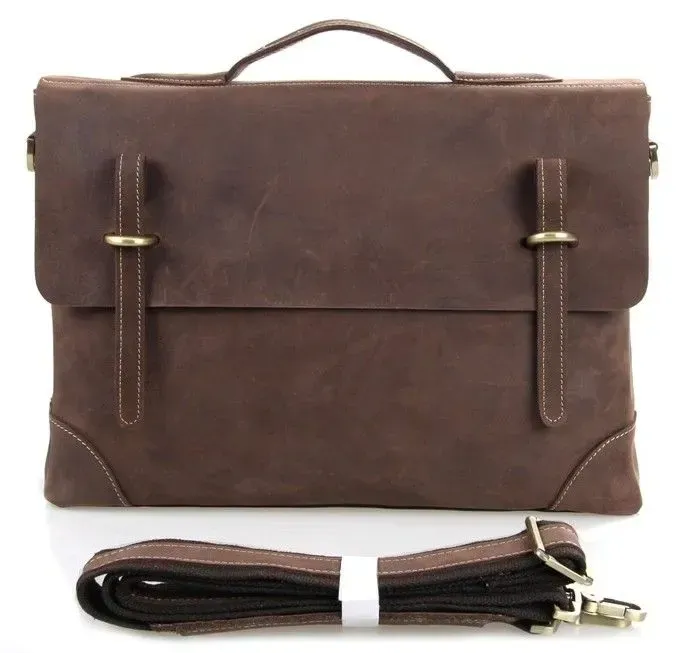Портфель Vintage 14441 у вінтажному стилі Коричневий
